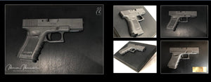 Glock 9mm pistol (Gun metal special)