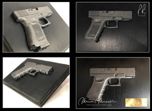 Glock 9mm pistol (Gun metal special)