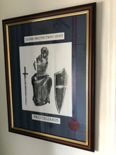 Load image into Gallery viewer, Protegimus 40th Anniversary print (Framed)
