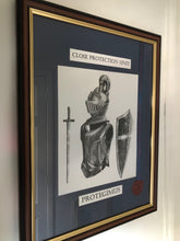 Load image into Gallery viewer, Protegimus 40th Anniversary print (Framed)
